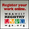Secure your work at the world's leading registration service at wga.org